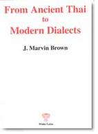 From Ancient Thai to Modern Dialects by J.…