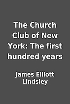 The Church Club of New York: The first…