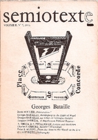 semiotext(e), Volume II, No. 2: Georges…
