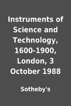 Instruments of Science and Technology,…