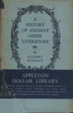 A History of Ancient Greek Literature by…