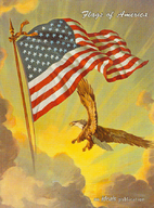 Flags of America by Van B. Hooper