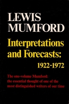 Interpretations and forecasts: 1922-1972;:…