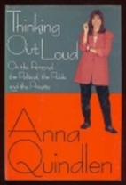 Thinking Out Loud: On the Personal, the…
