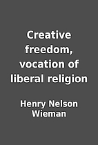 Creative freedom, vocation of liberal…