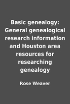 Basic genealogy: General genealogical…