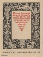 Manuale seu exequiale aboense 1522 by Martti…