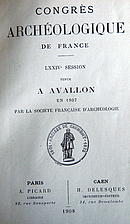 France: 1907, Guide du Congrès d'Avallon by…