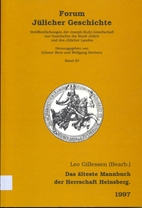 Das älteste Mannbuch der Herrschaft…