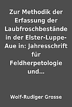 Zur Methodik der Erfassung der…