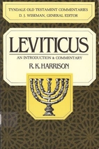 Leviticus (Tyndale Old Testament…