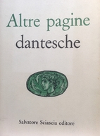 Altre pagine dantesche by Umberto Bosco