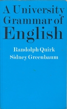 A University Grammar of English by Randolph…