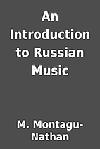 An Introduction to Russian Music by M.…