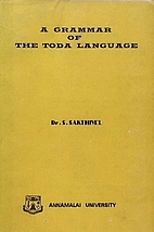 A grammar of the Toda language by Cu.…