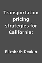 Transportation pricing strategies for…