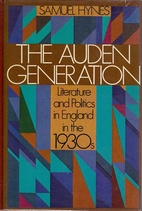 The Auden Generation: Literature and…