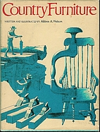 Country Furniture by Aldren A. Watson