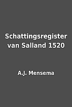 Schattingsregister van Salland 1520 by A.J.…