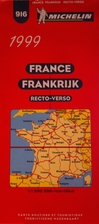 France recto-verso 1:1.000.000 916 by…
