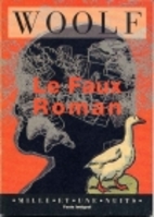 The False Novel by Virginia Woolf