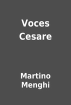 Voces Cesare by Martino Menghi