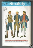 Simplicity 6741 ~ Men's Bicentennial Coat,…