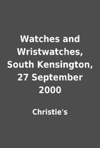 Watches and Wristwatches, South Kensington,…