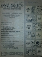 Mad Magazine #154; October 1972