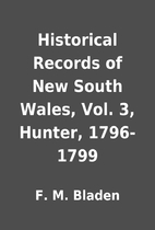 Historical Records of New South Wales, Vol.…
