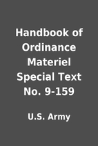 Handbook of Ordinance Materiel Special Text…