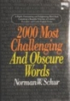 2000 Most Challenging and Obscure Words by…