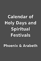 Calendar of Holy Days and Spiritual…