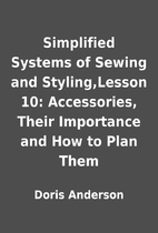 Simplified Systems of Sewing and…