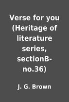 Verse for you (Heritage of literature…