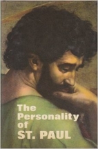 The Personality of St. Paul by Cornelius A.…