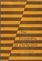 The possibility of criticism by Monroe C.…