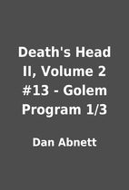 Death's Head II, Volume 2 #13 - Golem…