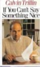 If You Can't Say Something Nice by Calvin…