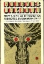 Horrors unknown by Sam Moskowitz