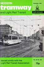 Modern Tramway and Light Rail Transit, vol.…