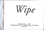 Wipe No. 30 by David Dellafiora