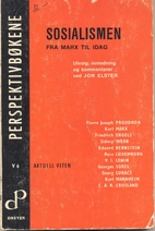 Sosialismen fra Marx til idag by Jon Elster