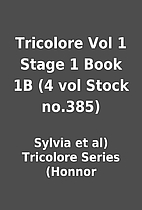 Tricolore Vol 1 Stage 1 Book 1B (4 vol Stock…