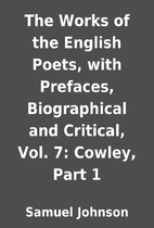 The Works of the English Poets, with…