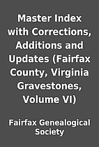 Master Index with Corrections, Additions and…
