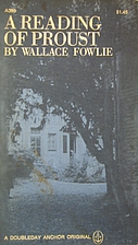 A reading of Proust by Wallace Fowlie