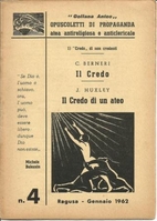 1) Credo di non credenti - C. Berneri: Il…