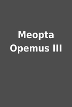 Meopta Opemus III