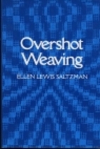 Overshot weaving by Ellen Lewis Saltzman